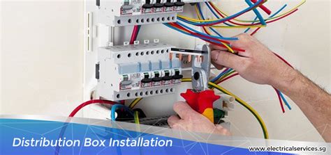 distribution box installation Singapore